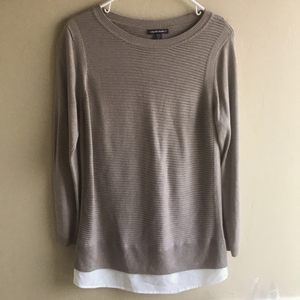 Hilary Radley Crew Neck Sweater